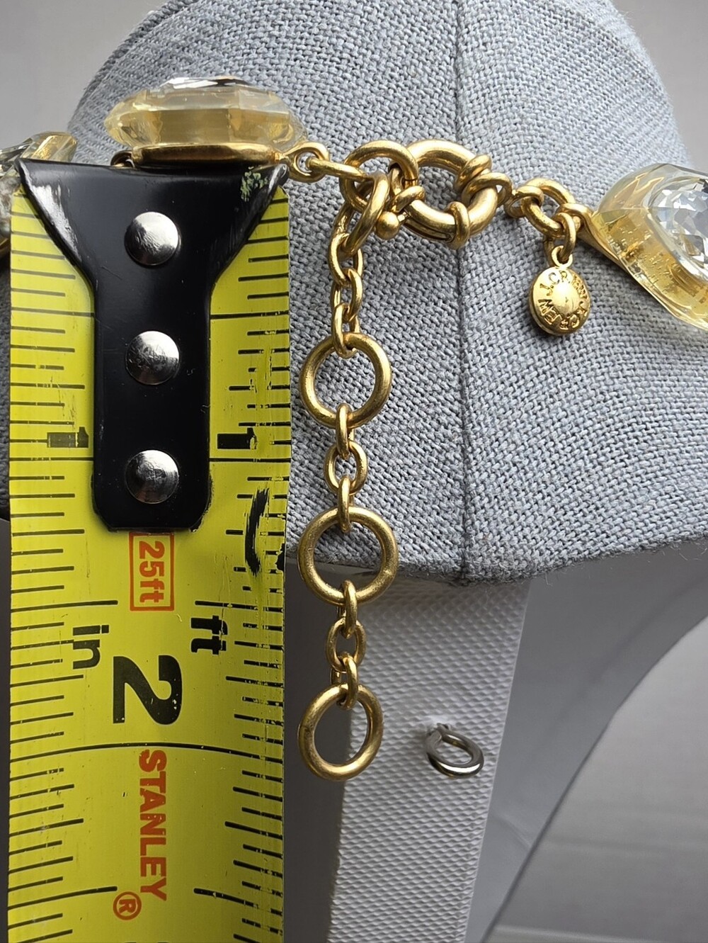 [J. Crew] Jewel Box Clear Faceted Crystal Statement Necklace - Picture 14 of 16